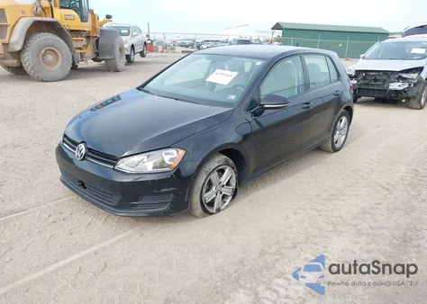 2017 Volkswagen Golf Tsi S 4-Door/Tsi Se 4-Door/Tsi Sel 4-Door/Tsi Wolfsburg Edition 4-Door z USA, uszkodzony, nr VIN 3VW217AU6HM029878